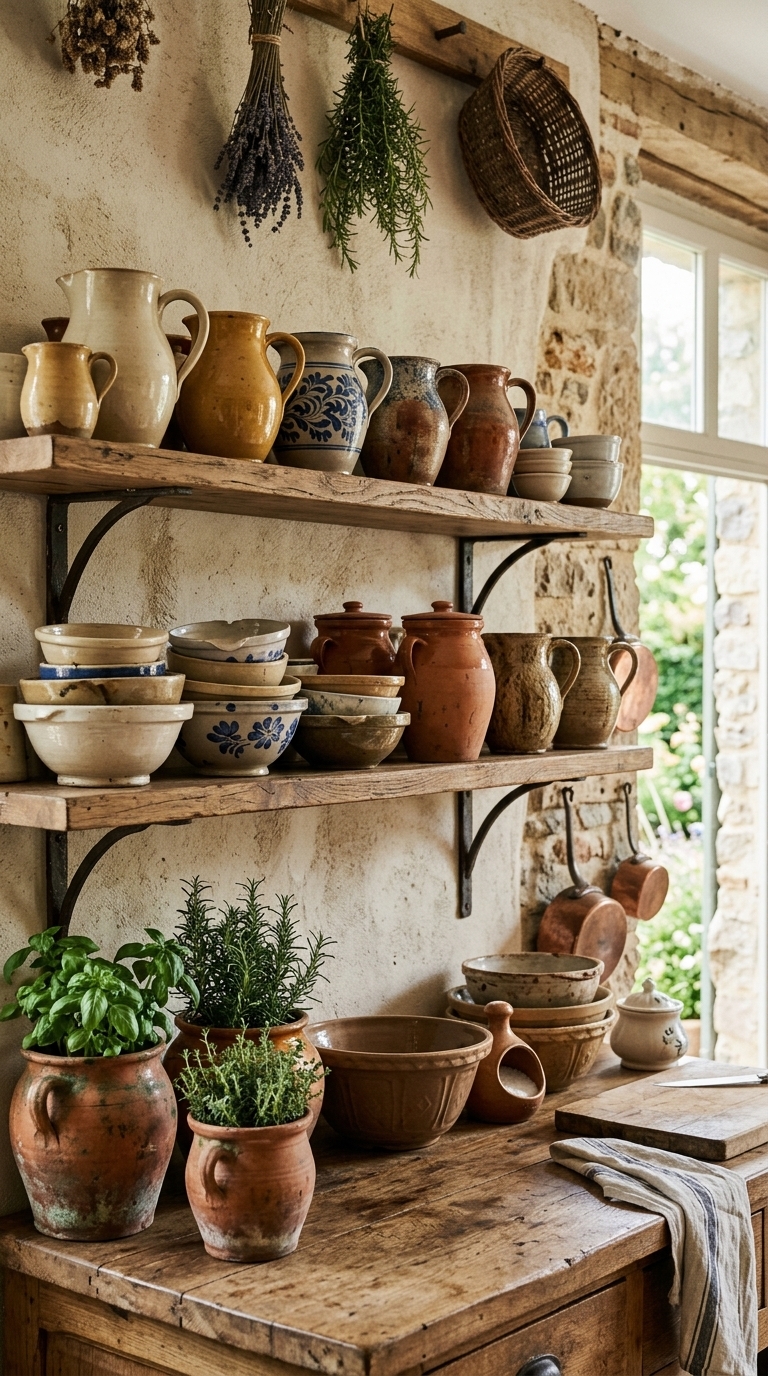 8. Incorporate Ceramic and Terracotta Pieces