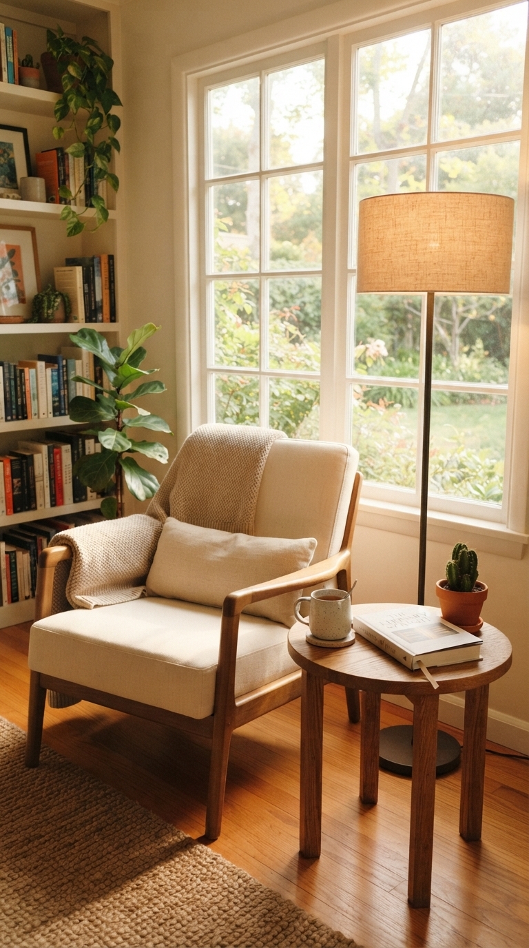 9. Create a Cozy Reading Nook